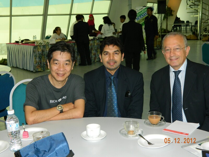 With Mohan and Mr Vladimir Yossifov, the